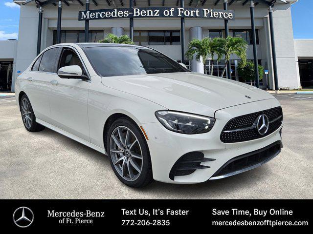 used 2022 Mercedes-Benz E-Class car, priced at $41,495