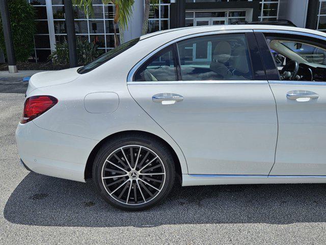 used 2021 Mercedes-Benz C-Class car, priced at $24,495