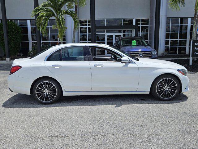 used 2021 Mercedes-Benz C-Class car, priced at $24,495