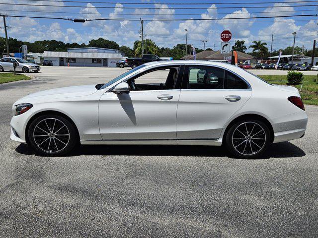used 2021 Mercedes-Benz C-Class car, priced at $24,495