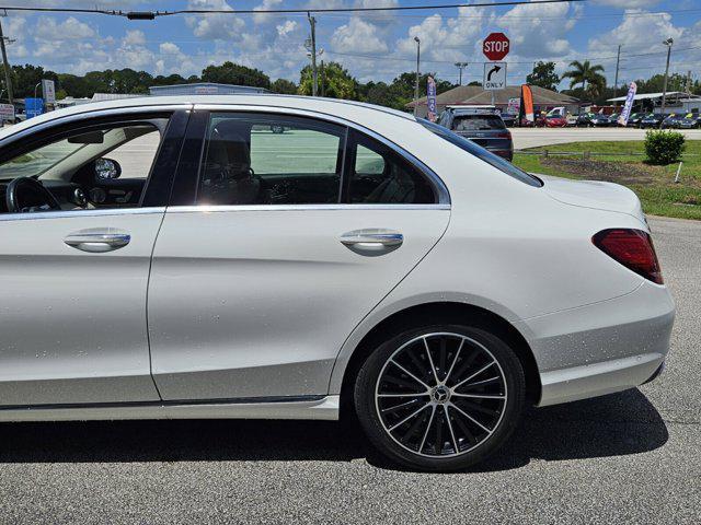 used 2021 Mercedes-Benz C-Class car, priced at $24,495