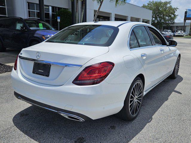 used 2021 Mercedes-Benz C-Class car, priced at $24,495