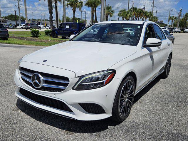 used 2021 Mercedes-Benz C-Class car, priced at $24,495