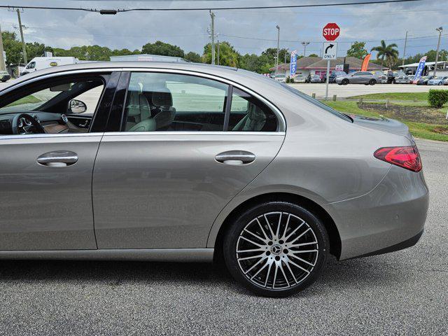 used 2023 Mercedes-Benz C-Class car, priced at $35,595