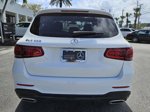 used 2021 Mercedes-Benz GLC 300 car, priced at $29,495