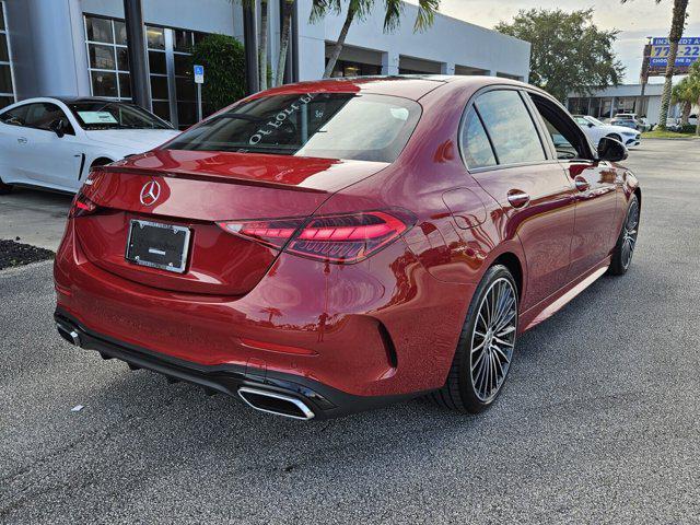 new 2024 Mercedes-Benz C-Class car, priced at $57,810