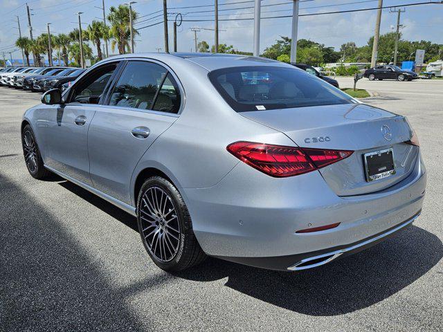 new 2025 Mercedes-Benz C-Class car, priced at $48,677