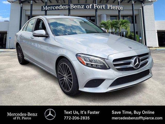 used 2021 Mercedes-Benz C-Class car, priced at $29,885