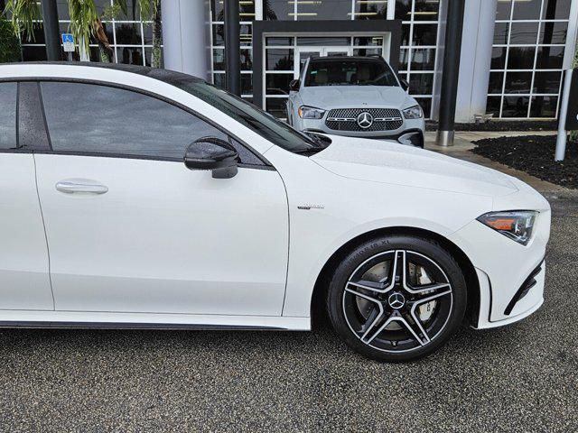 used 2022 Mercedes-Benz AMG CLA 35 car, priced at $37,895