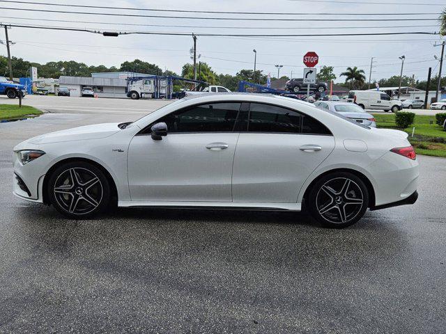 used 2022 Mercedes-Benz AMG CLA 35 car, priced at $37,895