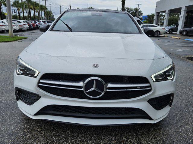 used 2022 Mercedes-Benz AMG CLA 35 car, priced at $37,895
