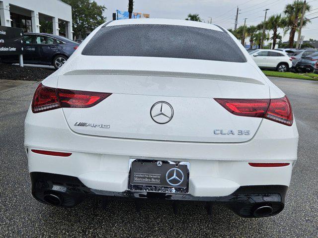 used 2022 Mercedes-Benz AMG CLA 35 car, priced at $37,895