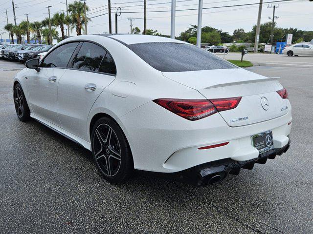 used 2022 Mercedes-Benz AMG CLA 35 car, priced at $37,895