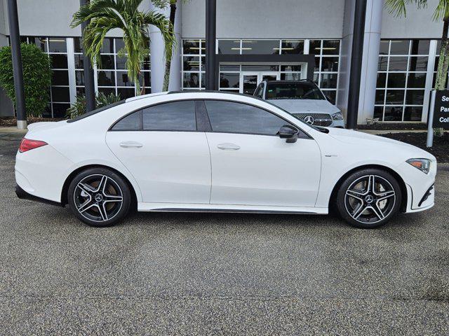 used 2022 Mercedes-Benz AMG CLA 35 car, priced at $37,895