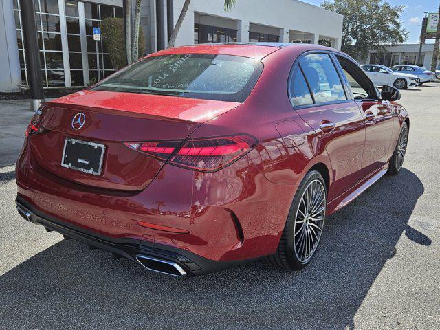 new 2025 Mercedes-Benz C-Class car, priced at $59,085