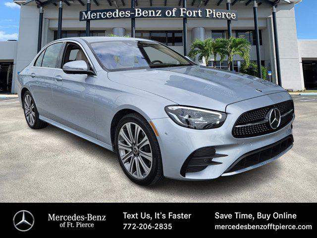 used 2021 Mercedes-Benz E-Class car, priced at $37,995