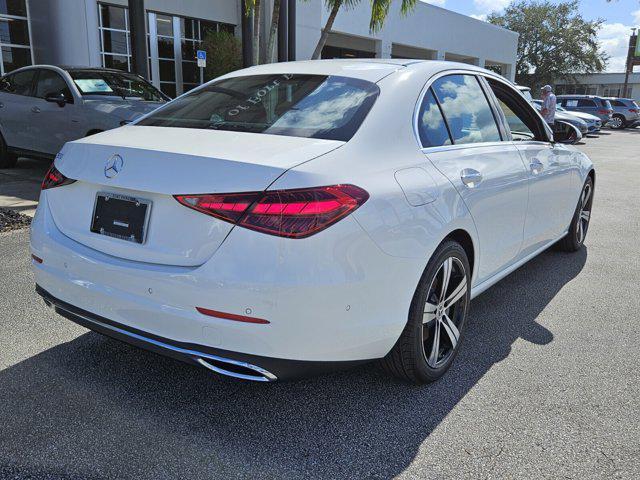 new 2025 Mercedes-Benz C-Class car, priced at $50,085