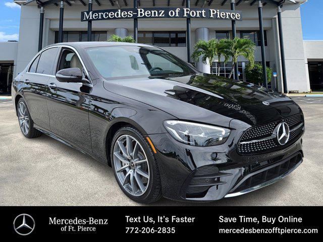used 2021 Mercedes-Benz E-Class car, priced at $34,000