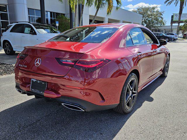 new 2025 Mercedes-Benz CLA 250 car, priced at $51,525