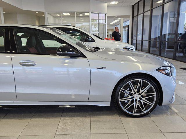 new 2025 Mercedes-Benz AMG C 43 car, priced at $70,255