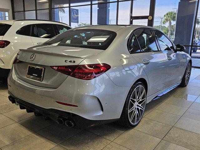 new 2025 Mercedes-Benz AMG C 43 car, priced at $70,255