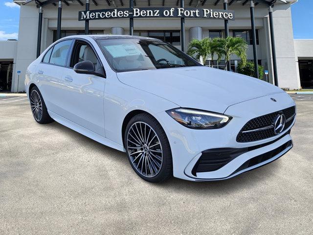 new 2025 Mercedes-Benz C-Class car, priced at $51,287