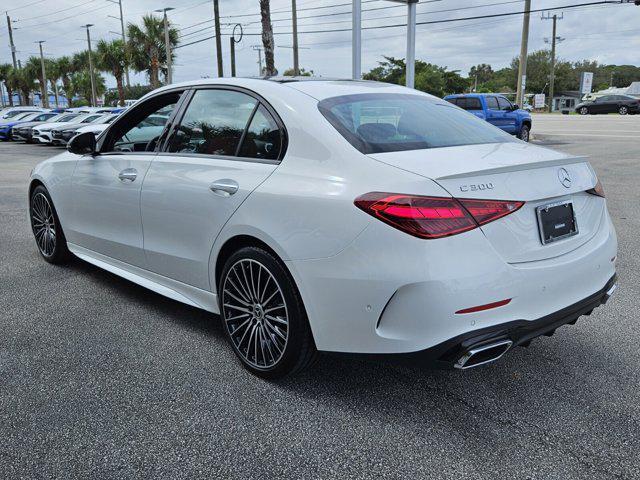 new 2025 Mercedes-Benz C-Class car, priced at $58,955