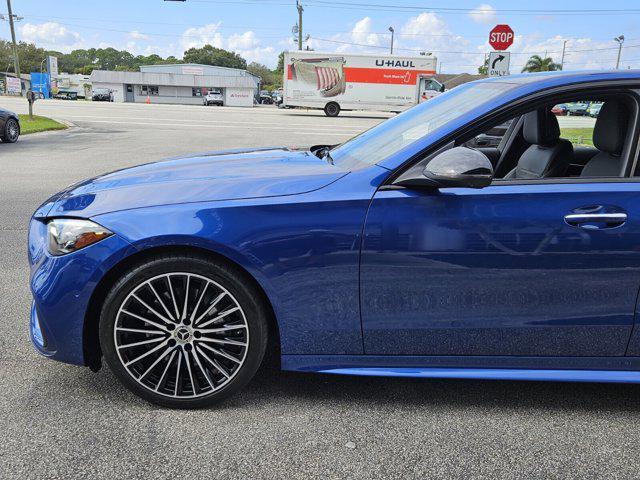 used 2023 Mercedes-Benz C-Class car, priced at $38,495