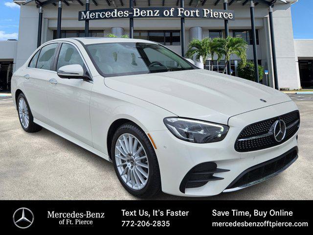 used 2022 Mercedes-Benz E-Class car, priced at $41,985