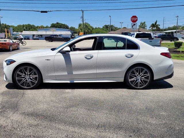 new 2024 Mercedes-Benz AMG C 43 car, priced at $73,360