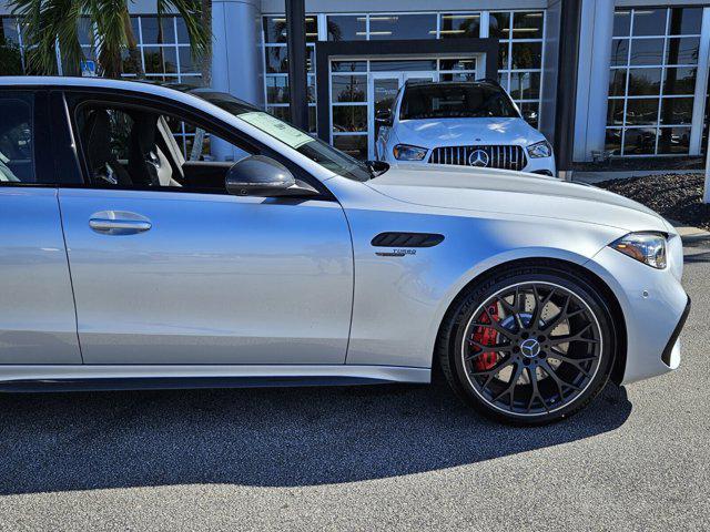 new 2025 Mercedes-Benz AMG C 63 car, priced at $109,370