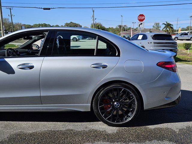 new 2025 Mercedes-Benz AMG C 63 car, priced at $109,370