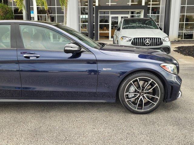 used 2021 Mercedes-Benz AMG C 43 car, priced at $44,885