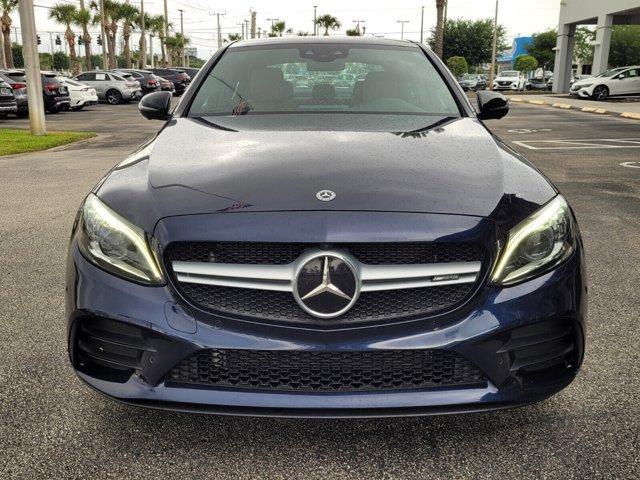 used 2021 Mercedes-Benz AMG C 43 car, priced at $45,585