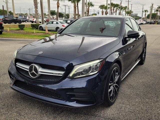 used 2021 Mercedes-Benz AMG C 43 car, priced at $45,585