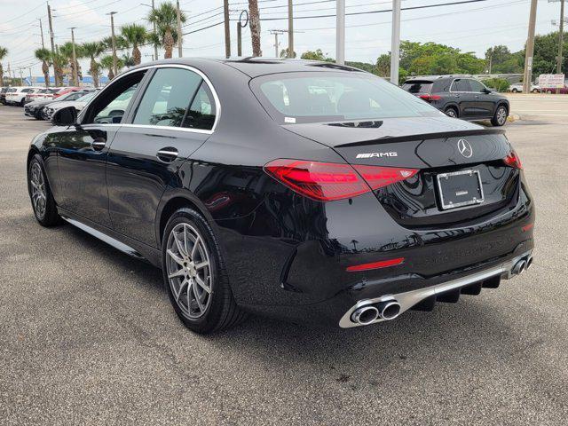 new 2024 Mercedes-Benz AMG C 43 car, priced at $65,025