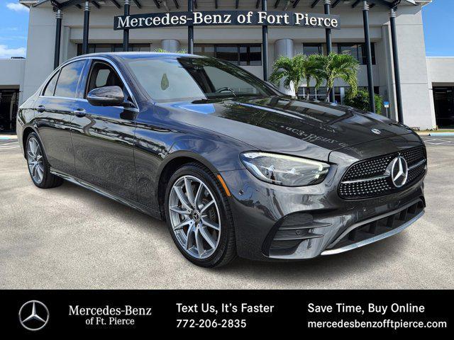 used 2021 Mercedes-Benz E-Class car, priced at $35,548