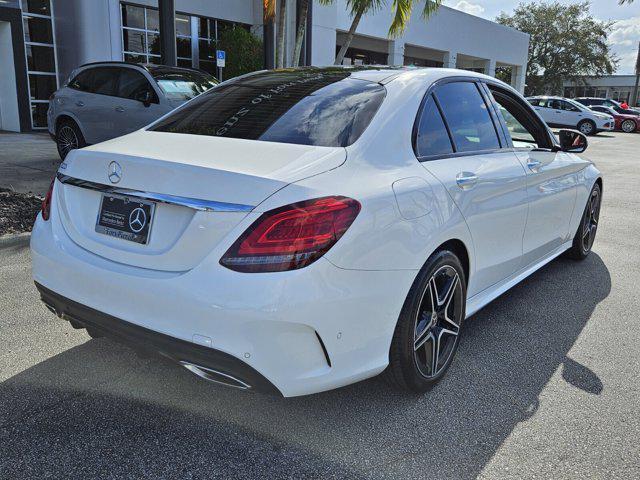 used 2021 Mercedes-Benz C-Class car, priced at $27,448