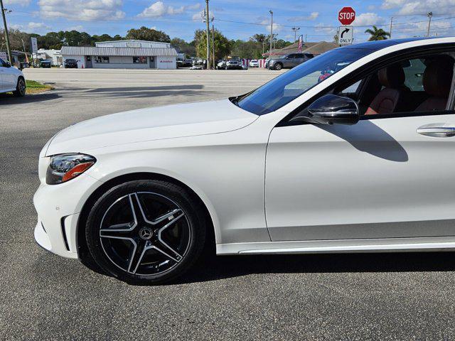 used 2021 Mercedes-Benz C-Class car, priced at $27,448