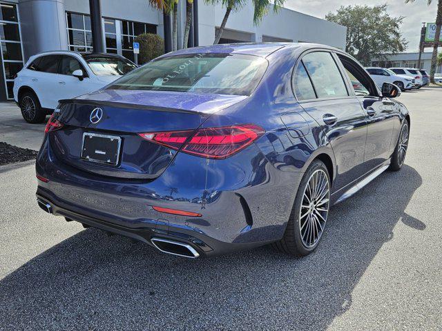 new 2025 Mercedes-Benz C-Class car, priced at $58,285