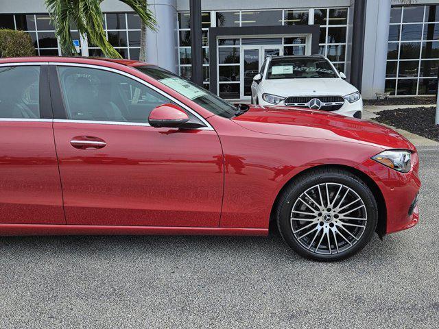 new 2025 Mercedes-Benz C-Class car, priced at $53,635