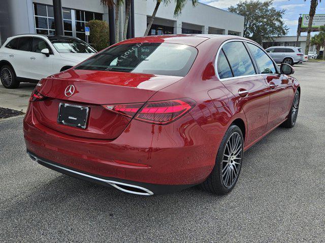 new 2025 Mercedes-Benz C-Class car, priced at $53,635