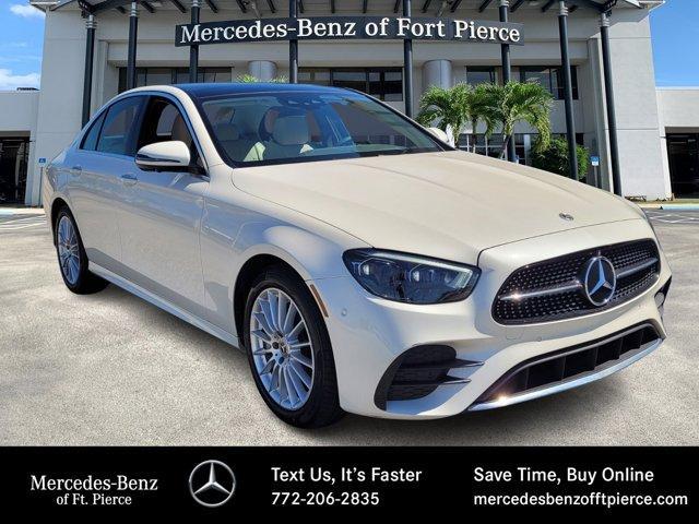 used 2021 Mercedes-Benz E-Class car, priced at $48,485