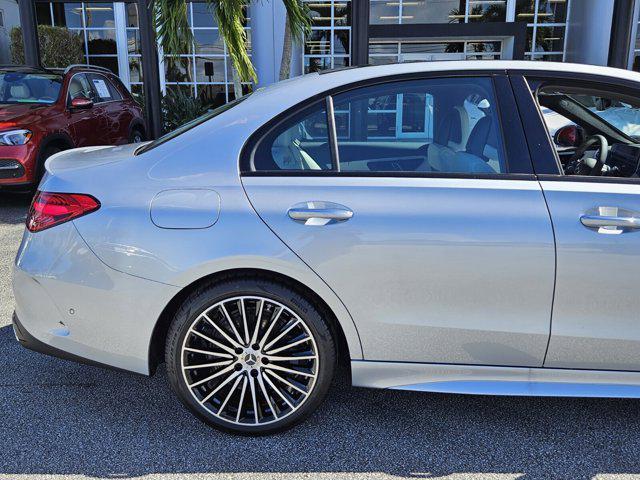 new 2025 Mercedes-Benz C-Class car, priced at $58,085