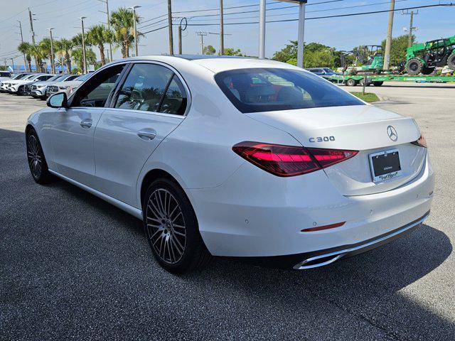 new 2025 Mercedes-Benz C-Class car, priced at $49,757