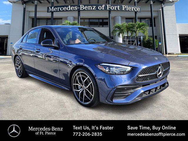 used 2024 Mercedes-Benz C-Class car, priced at $45,348