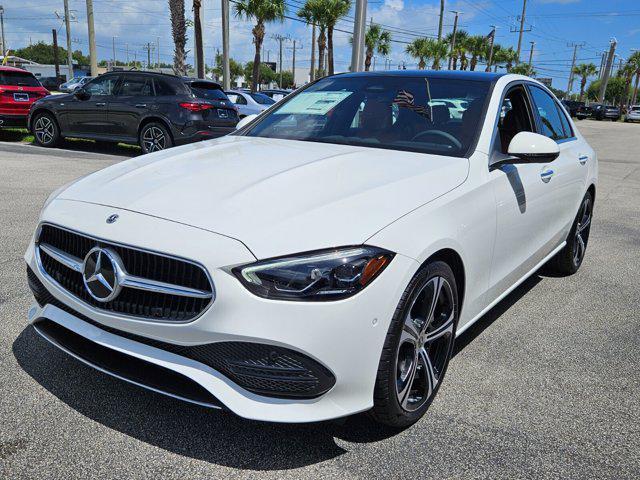 new 2025 Mercedes-Benz C-Class car, priced at $48,542