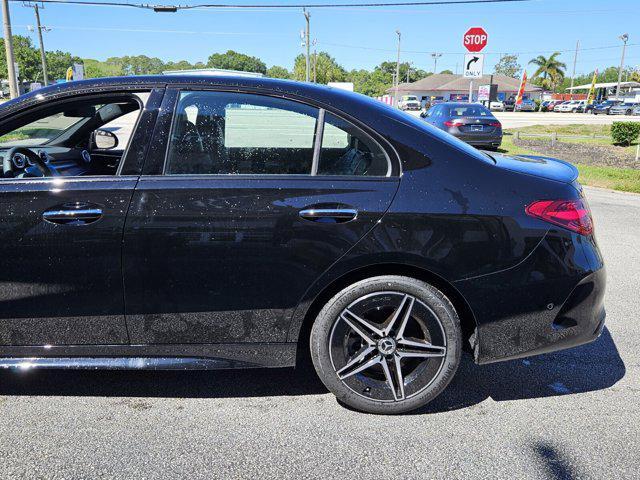 new 2025 Mercedes-Benz C-Class car, priced at $57,495