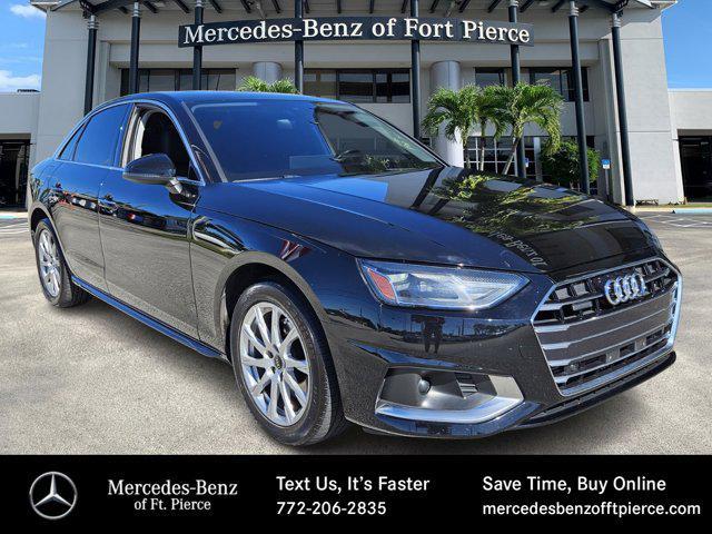 used 2022 Audi A4 car, priced at $24,495