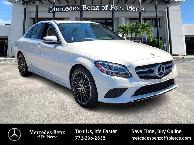 used 2021 Mercedes-Benz C-Class car, priced at $30,997